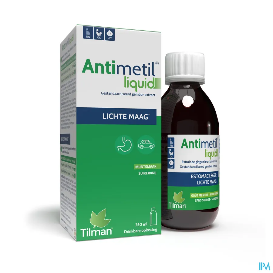 productshot van Antimetil Liquid 250 ml