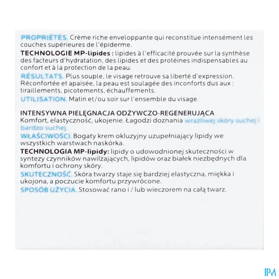 packshot van La Roche-Posay Nutritic Intense Riche 50ml