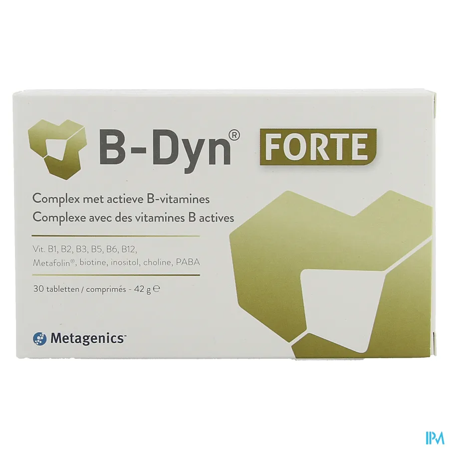 packshot van B-Dyn Forte 30 tabletten