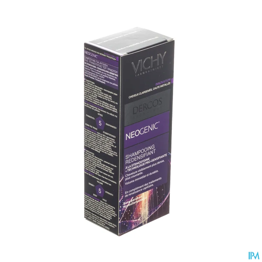 packshot van Vichy Dercos Neogenic Shampoo 200 ml