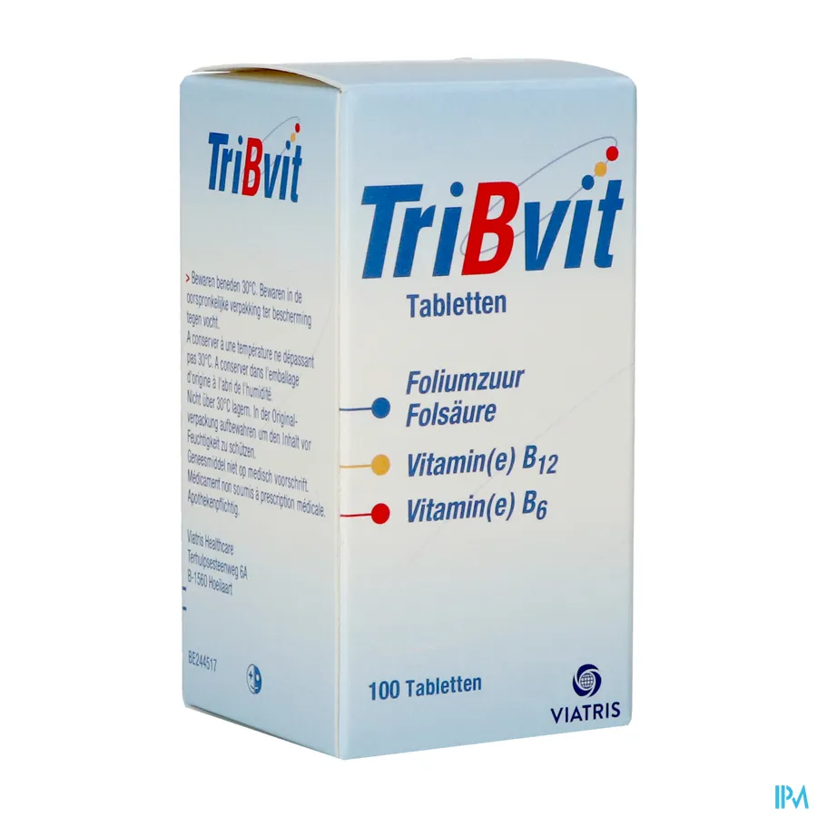 packshot van Tribvit 100 Tabletten