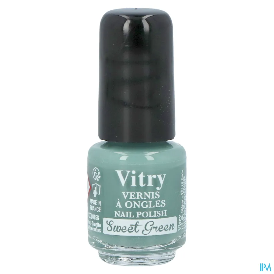 packshot van Vitry Nagellak Sweet Green 4 ml