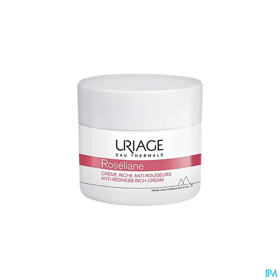 productshot van Uriage Roséliane Rijke Crème tegen Roodheid voor Droge Huid 40 ml