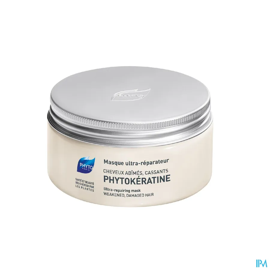 packshot van Phyto Phytokératine Intens Herstellend Masker voor Beschadigd, Broos Haar 200 ml