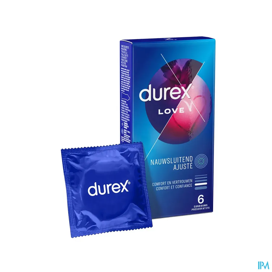 productshot van Durex Love 6 Condooms