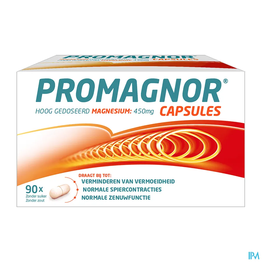 packshot van Promagnor 90 capsules