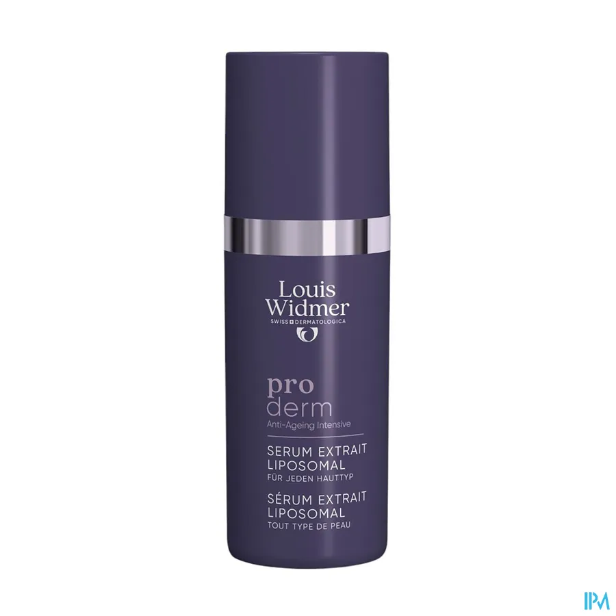 productshot van Louis Widmer Proderm Extrait Liposomal Serum 30 ml - met parfum