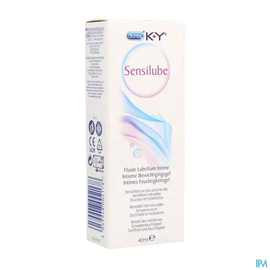 packshot van Sensilube Intieme Bevochtigingsgel 40 ml