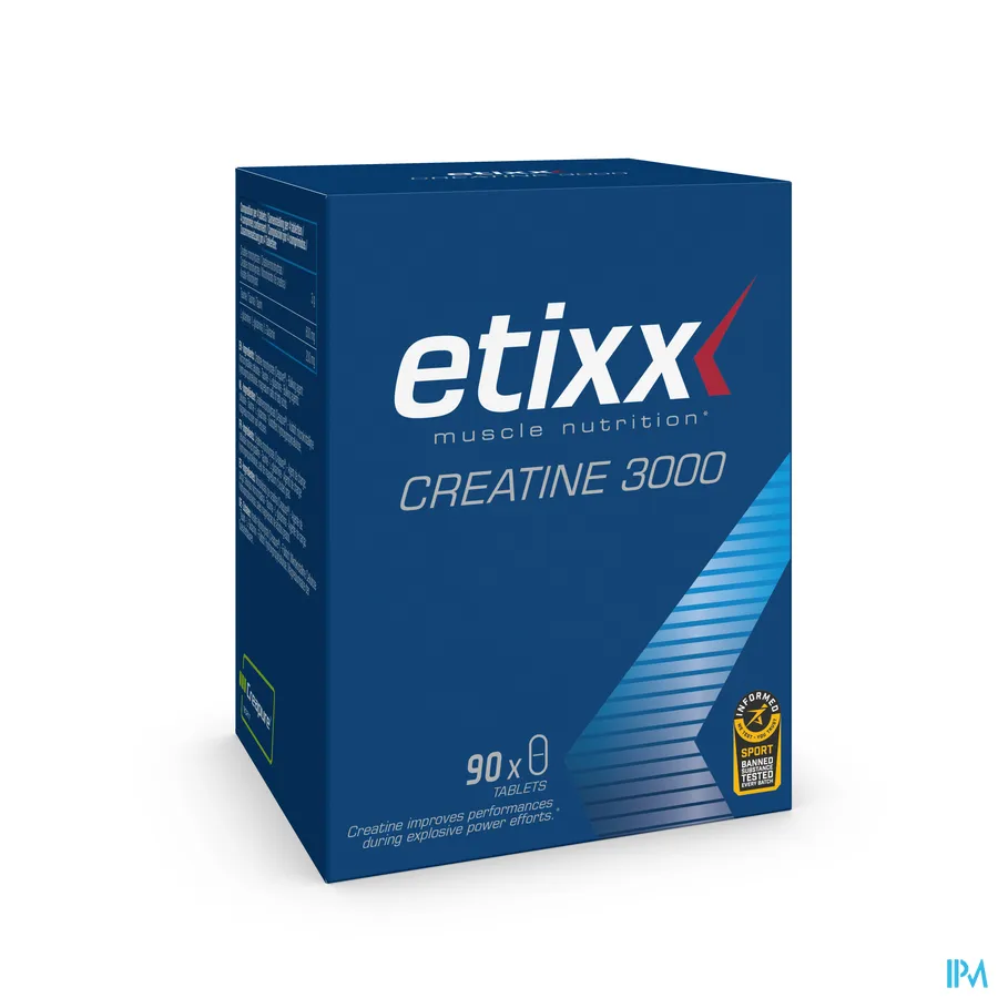 packshot van Etixx Creatine 3000 90 Tabletten