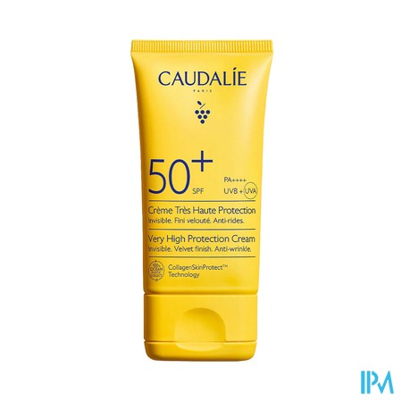 Caudalie Crème Zeer Hoge Bescherming SPF 50+ 50 ml