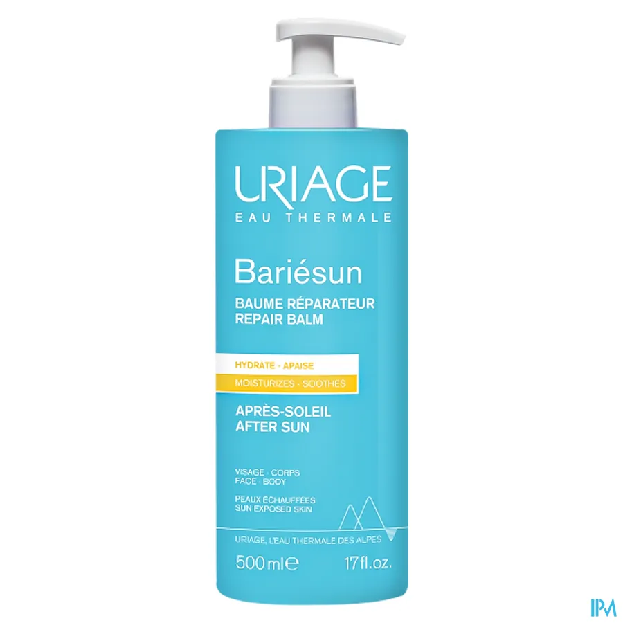 packshot van Uriage Bariésun Herstellende Balsem Aftersun 500 ml