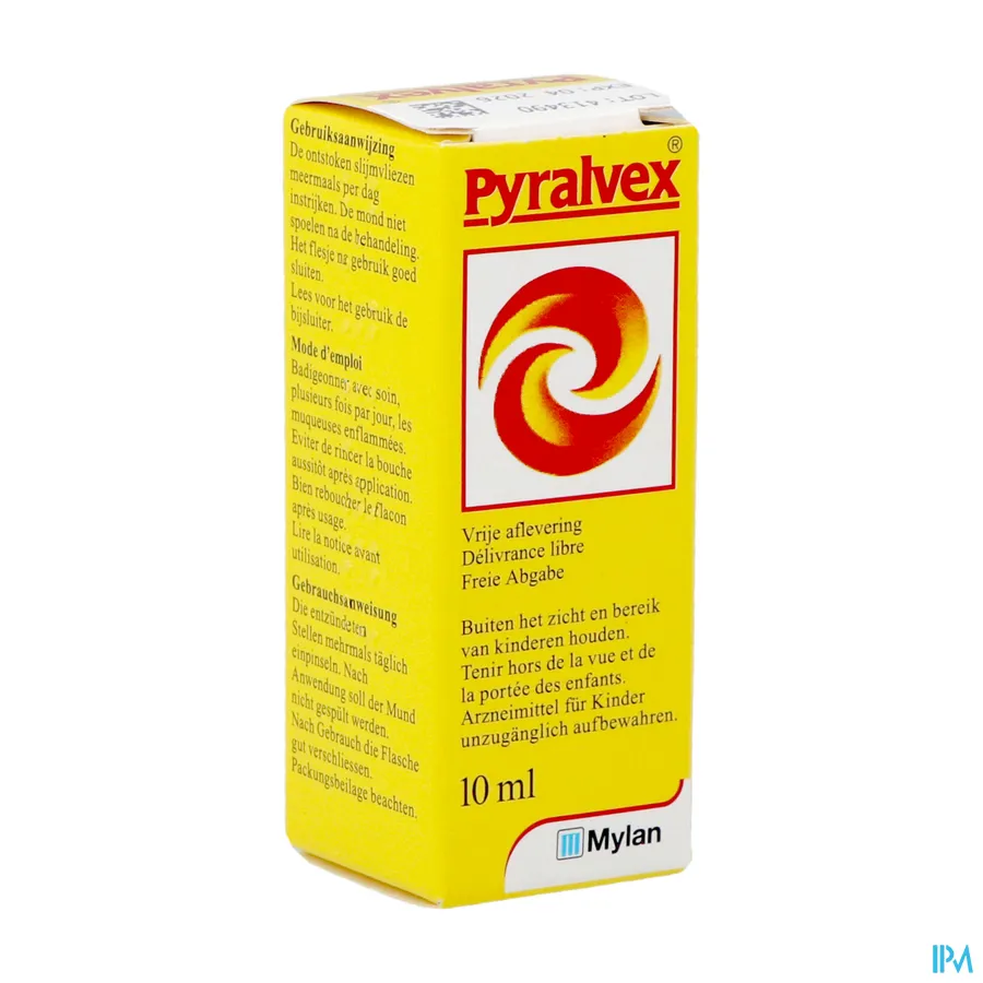 packshot van Pyralvex 10ml