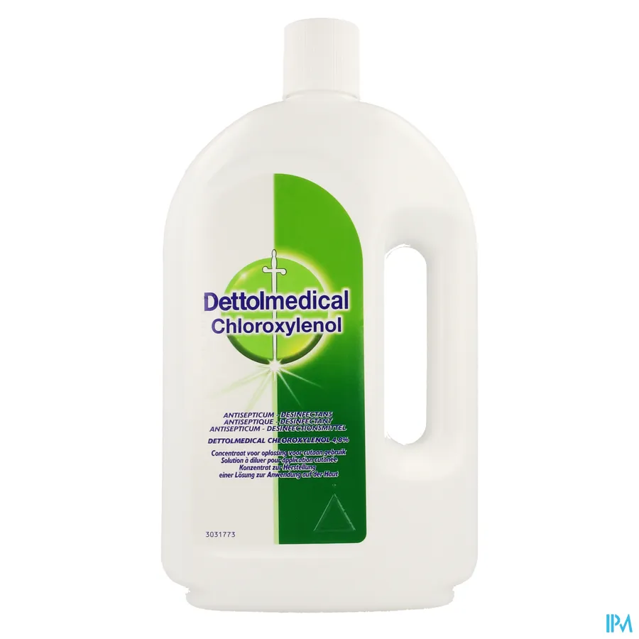 packshot van Dettolmedical Chloroxylenol 4,8% Antisepticum-Desinfectans 1 Liter