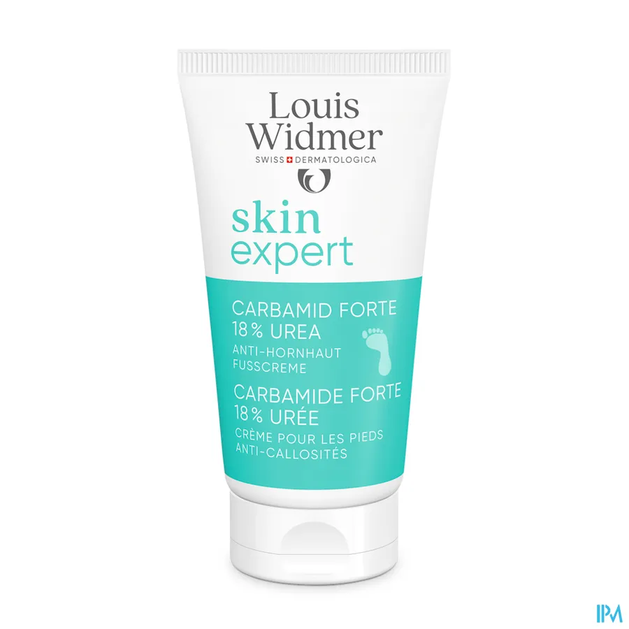 productshot van Louis Widmer Skin Expert Carbamide Forte 18% Ureum 75 ml PROMO