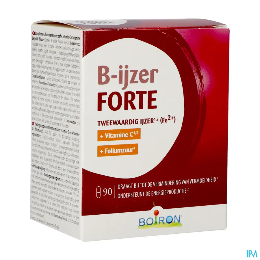 packshot van B-ijzer Forte Caps 90