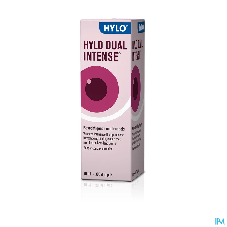 packshot van Hylo-dual Intense Oogdruppels 10 ml