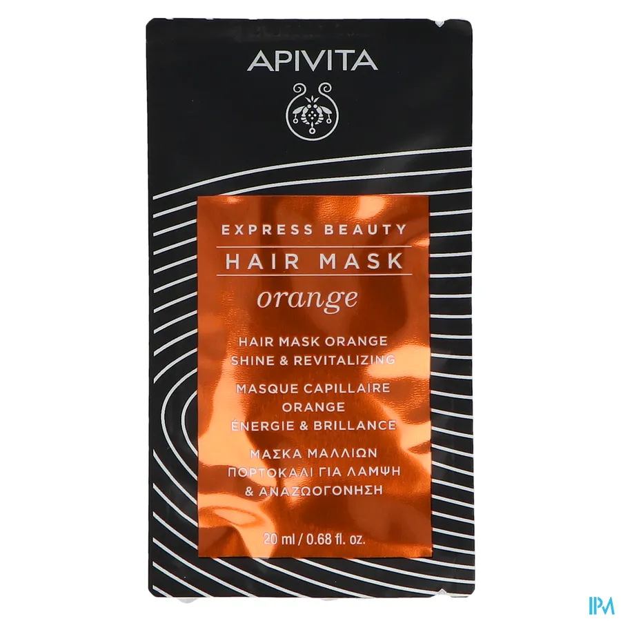 packshot van Apivita Express Revitaliserend Haarmasker 20 ml