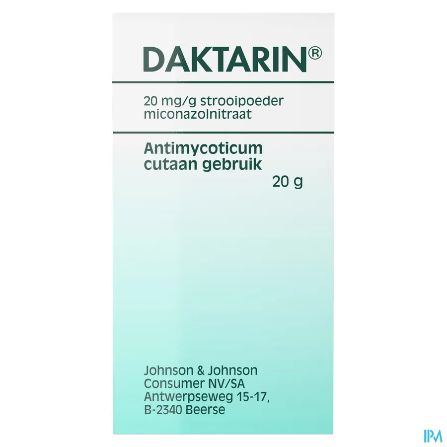 packshot van Daktarin 20g poeder
