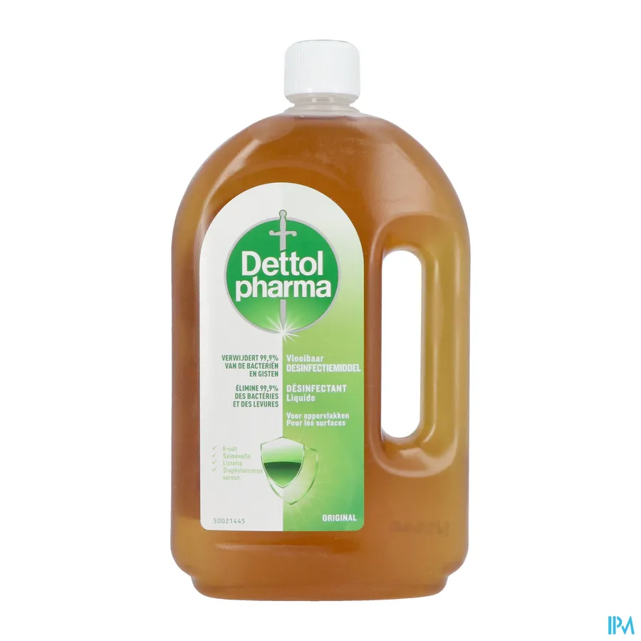 packshot van Dettolpharma Vloeibaar Desinfectiemiddel Oppervlakten 1 l