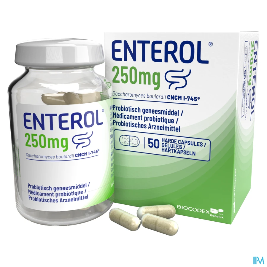 productshot van Enterol 50 Capsules