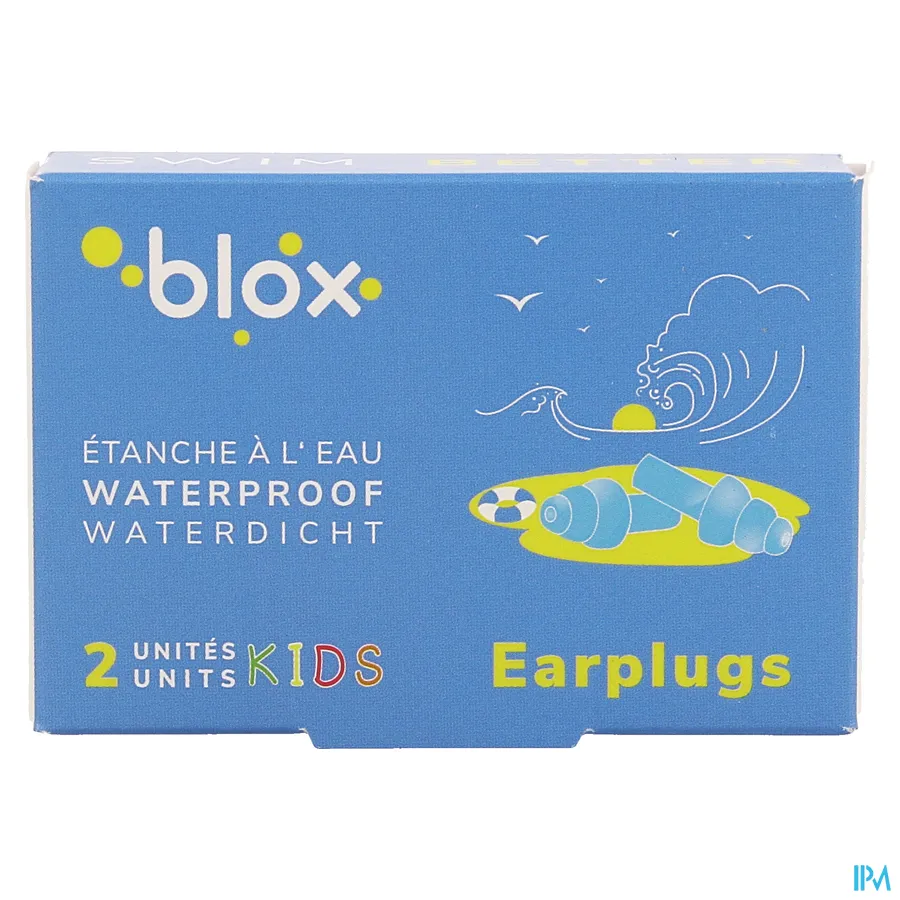 packshot van Blox Waterbestendige Oordopjes voor Kinderen 1 Paar