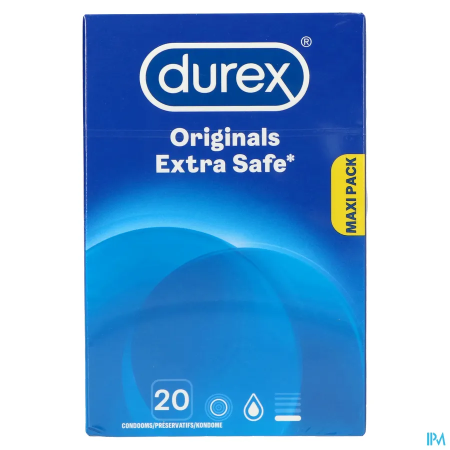 packshot van Durex Extra Safe Condooms 20 stuks