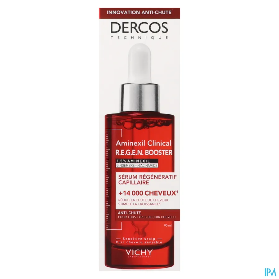 packshot van Vichy Dercos Aminexil Clinical R.E.G.E.N. Booster 90 ml