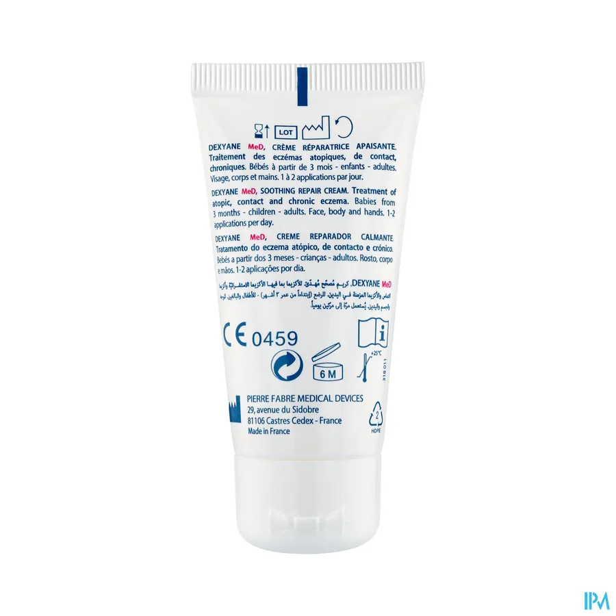 productshot van Ducray Dexyane MeD Herstellende Verzachtende Crème 30 ml