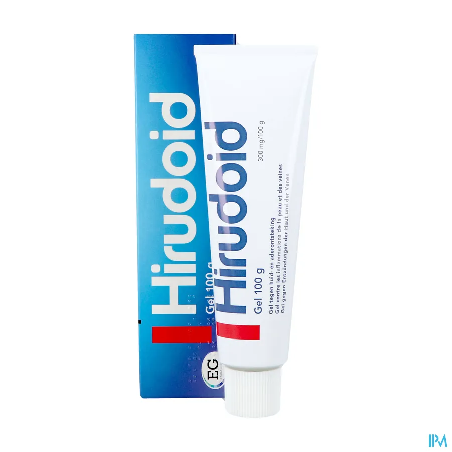 productshot van Hirudoid 100g gel