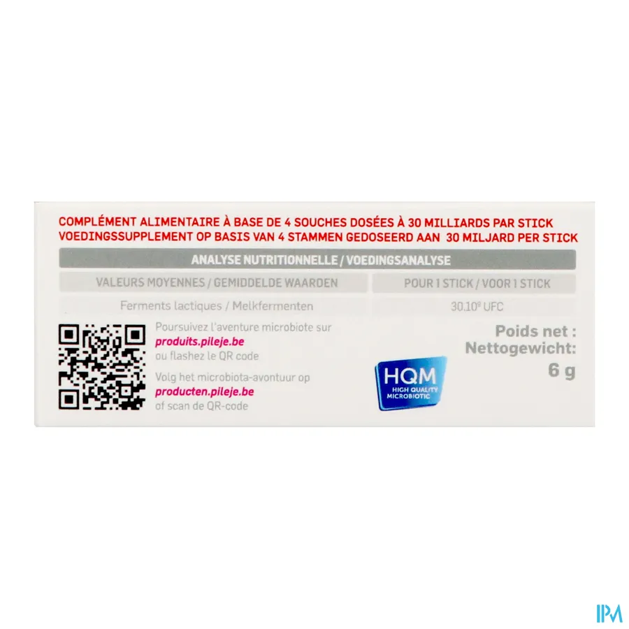 packshot van Pileje Lactabiane Imedia 4 sticks