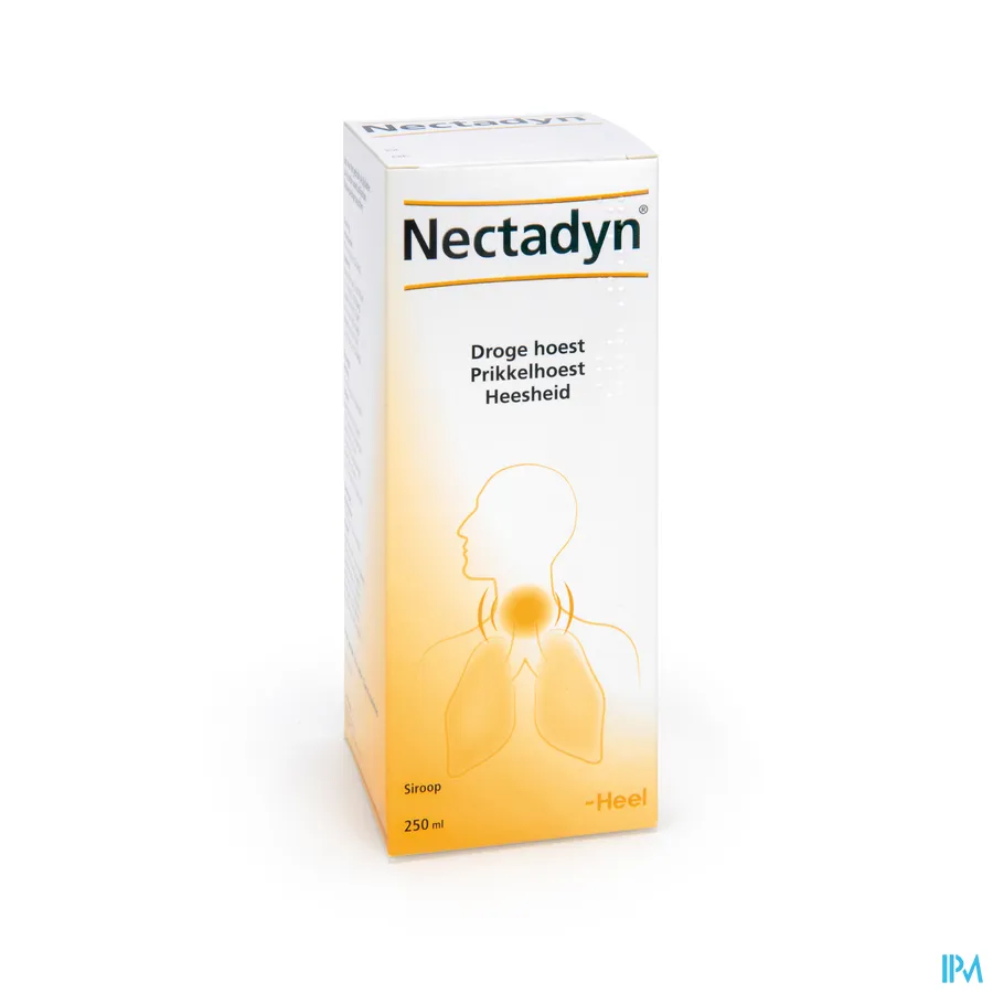 packshot van Heel Nectadyn Siroop 250 ml