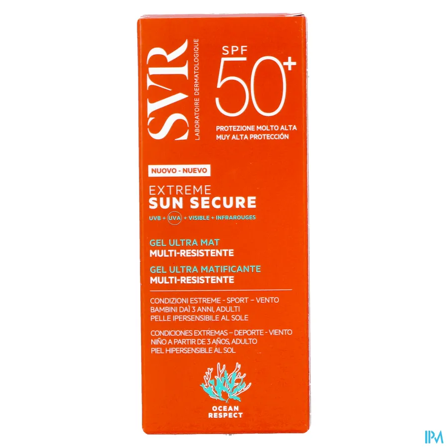 packshot van SVR Sun Secure Extreme SPF 50+ 50 ml
