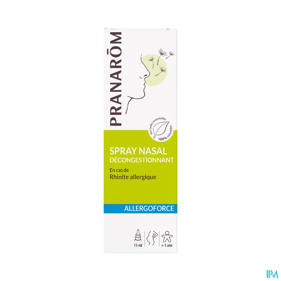 packshot van Pranarom Allergoforce Neusspray 15 ml