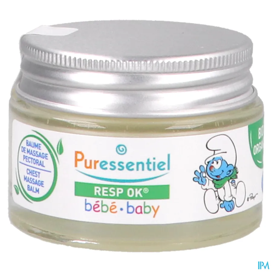 productshot van Puressentiel Ademhaling Massagebalsem Baby 30 ml