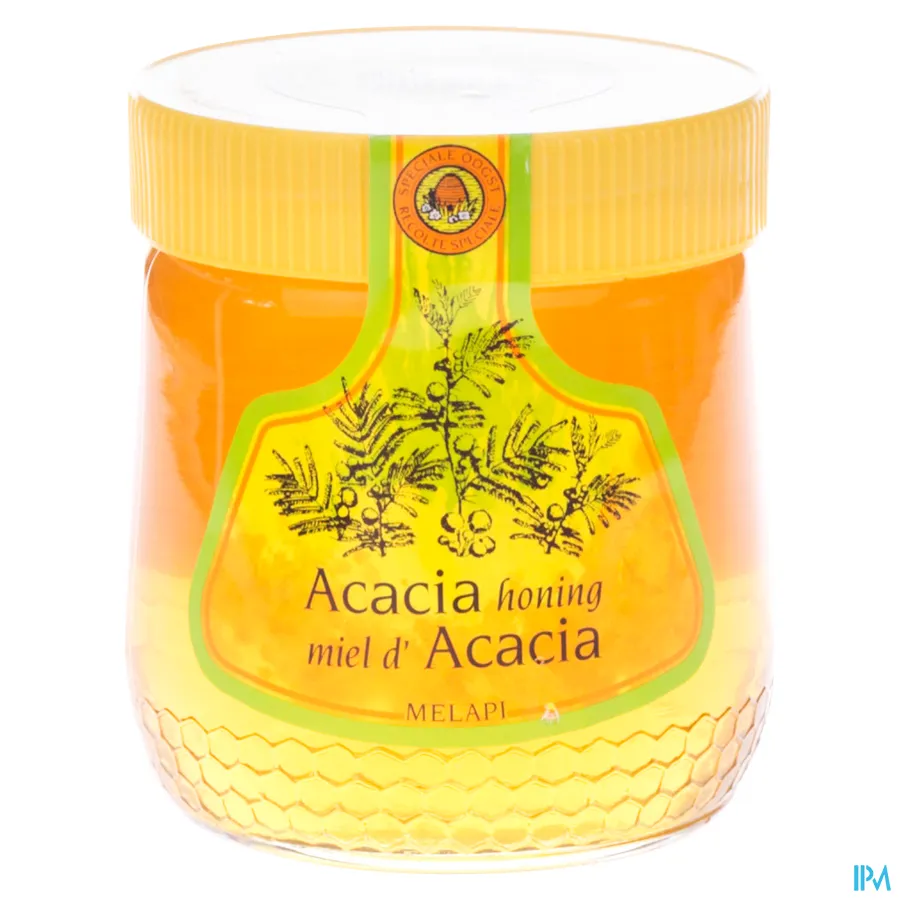 packshot van Melapi Honing Acacia 500 g