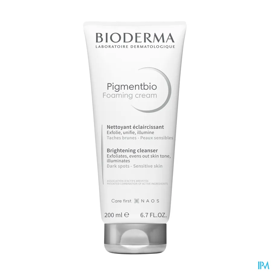 packshot van Bioderma Pigmentbio Foaming Cream 200 ml