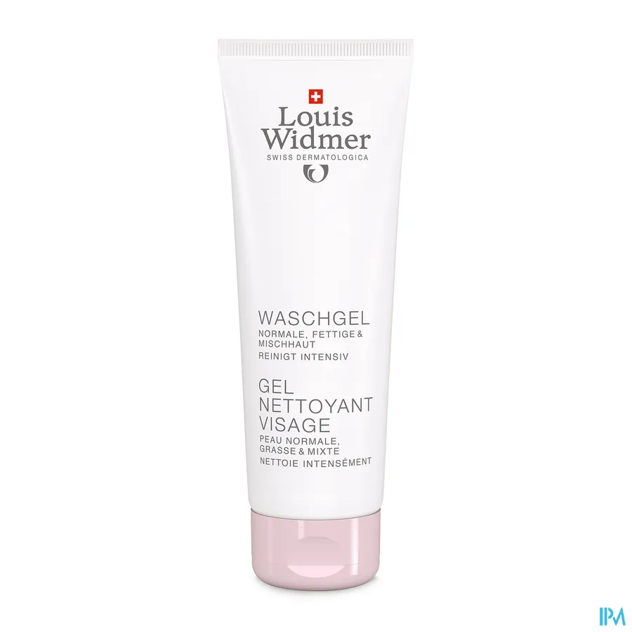 productshot van Louis Widmer Washgel Gezicht parfum 125ml