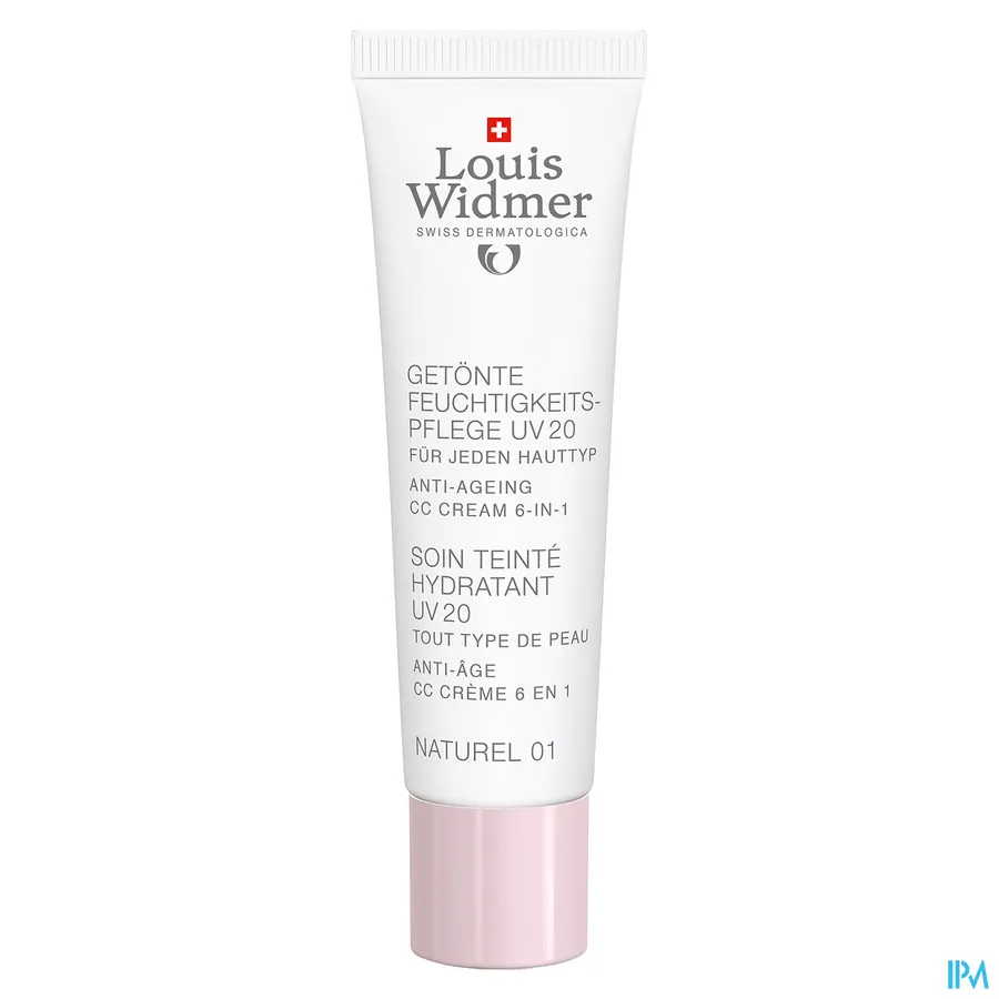 productshot van Louis Widmer Getinte Dagverzorging UV20 Naturel 01 parfum 30ml