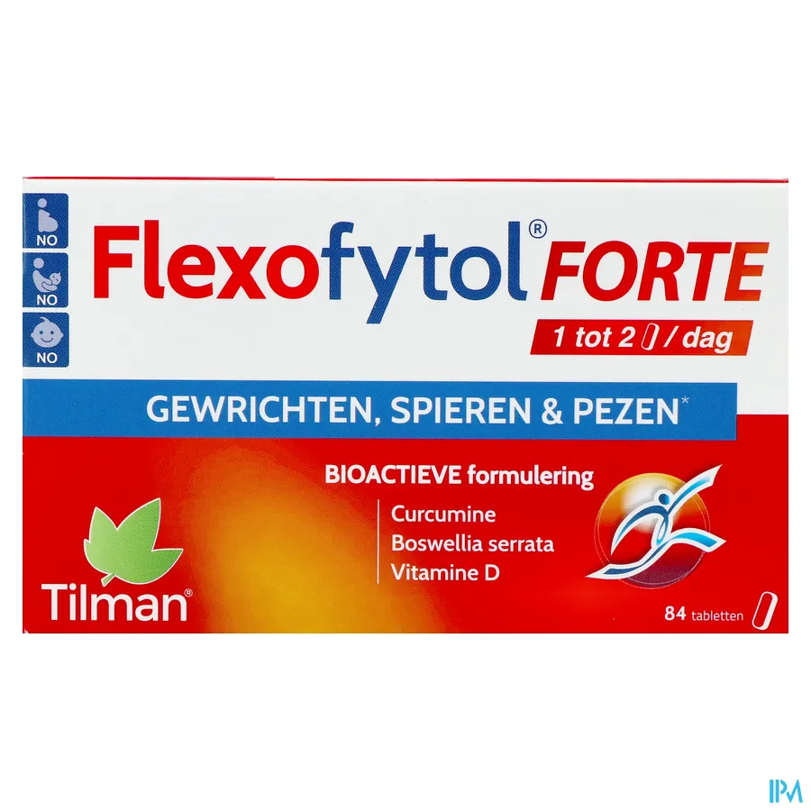 packshot van Flexofytol Forte 84 tabletten