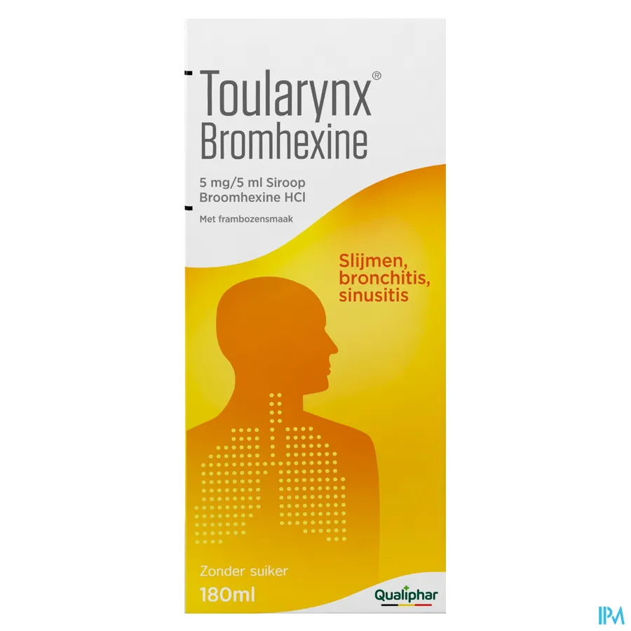 packshot van Toularynx Bromhexine 180 ml
