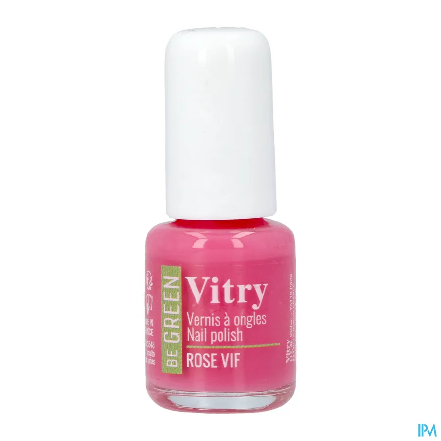 packshot van Vitry Vao Be Green Nagellak Rose Vif 6 ml
