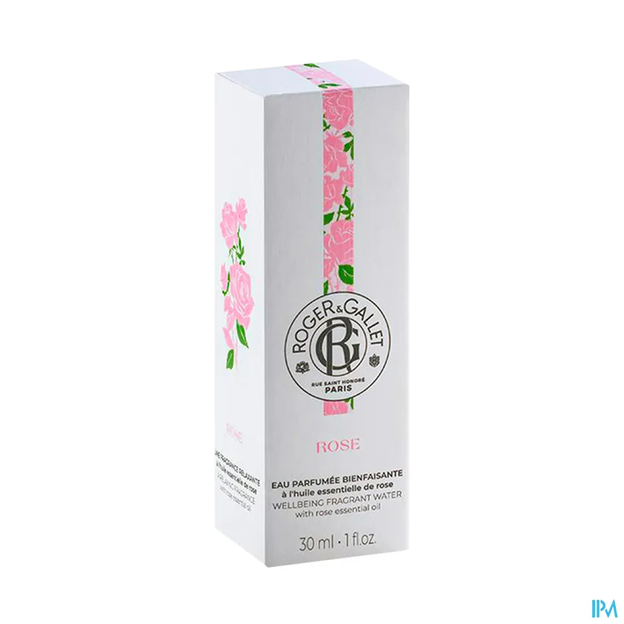 packshot van Roger & Gallet Rose Geparfumeerd Water 30 ml
