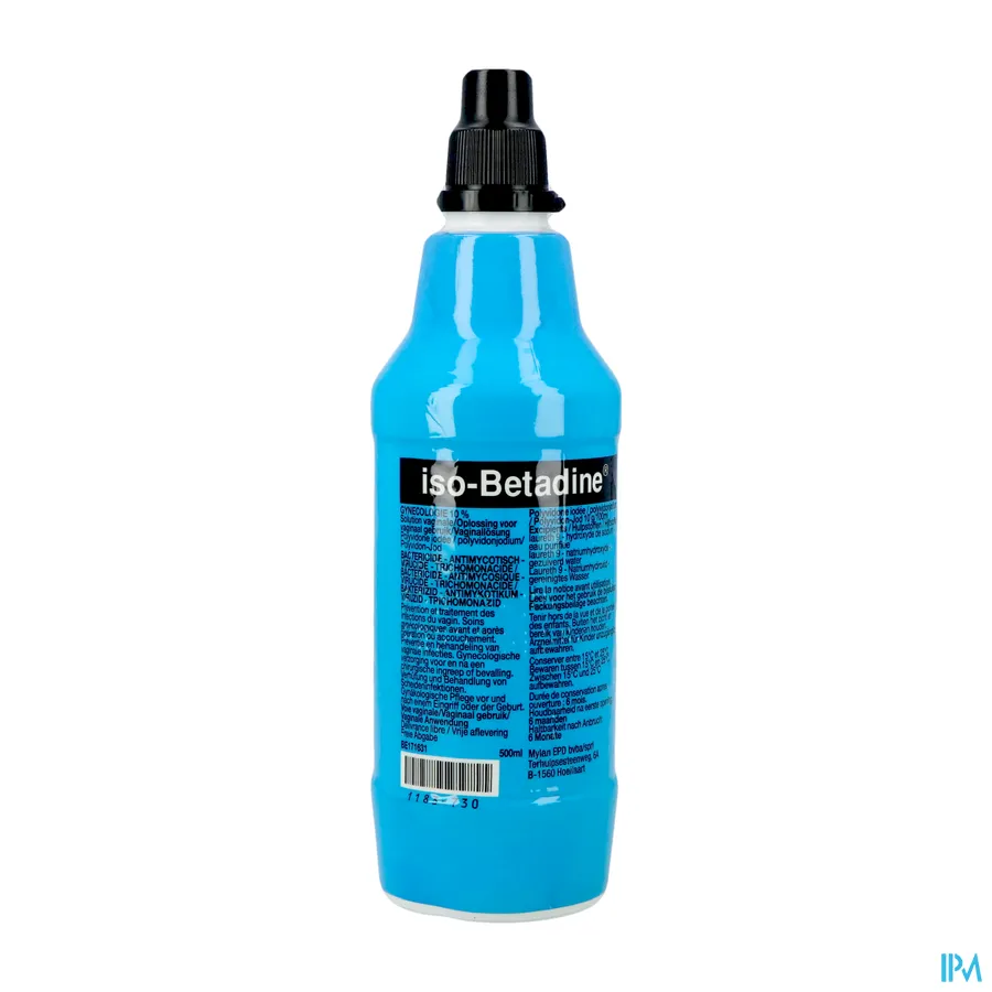 packshot van Iso-Betadine Gynaecologisch 500ml