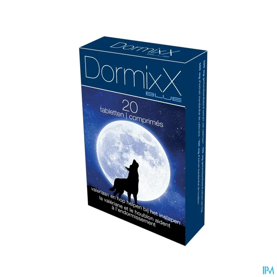 packshot van DormixX Blue 20 tabletten