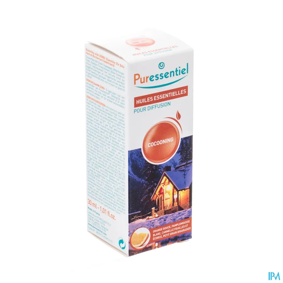 packshot van Puressentiel Zuiverend Verstuiving Cocooning Olie 30 ml
