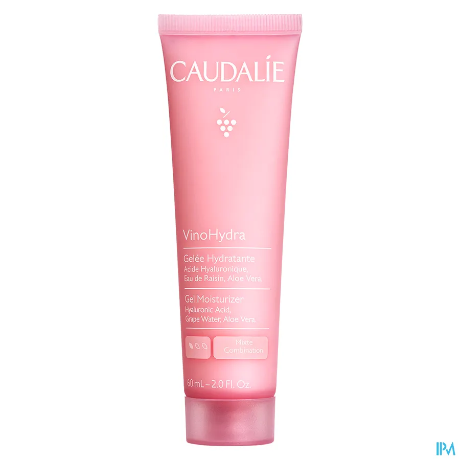 packshot van Caudalie VinoHydra Hydraterende Gel 60 ml