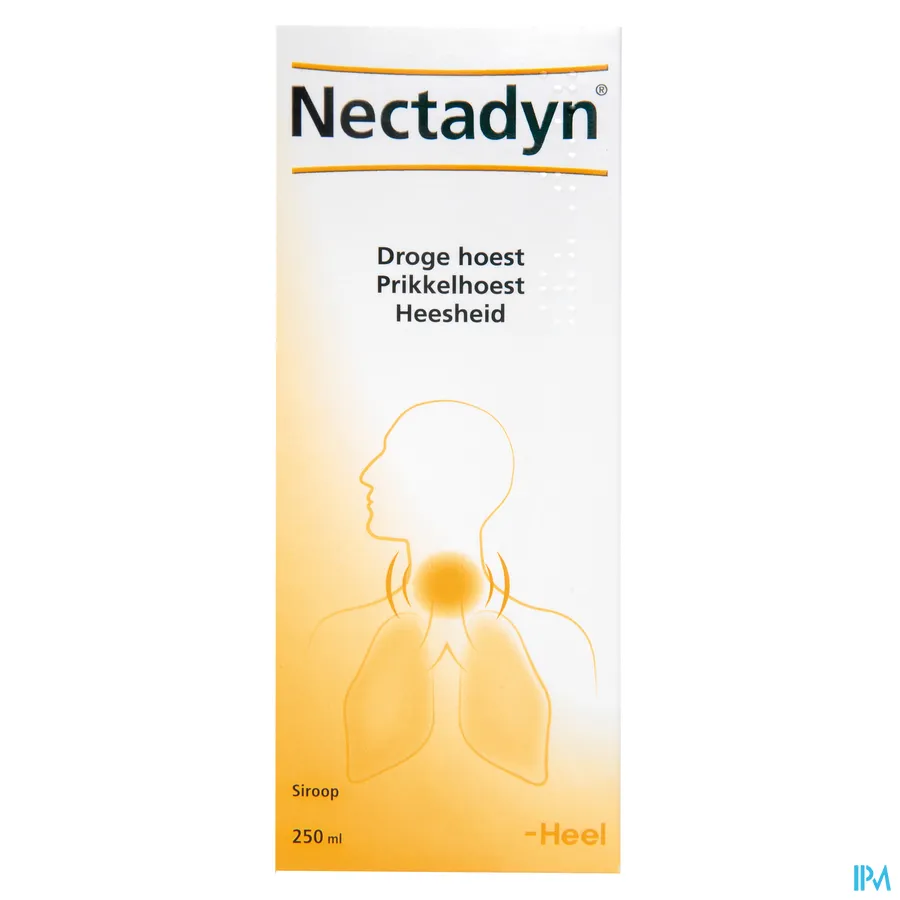 packshot van Heel Nectadyn Siroop 250 ml