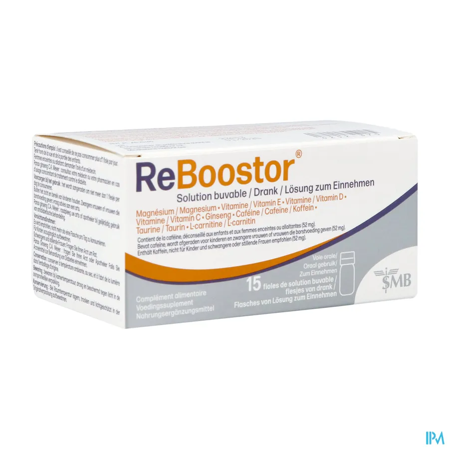 packshot van ReBoostor 15 flesjes