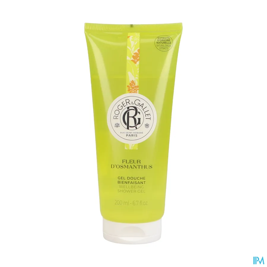 packshot van Roger & Gallet Fleur d'Osmanthus Douchegel 200 ml