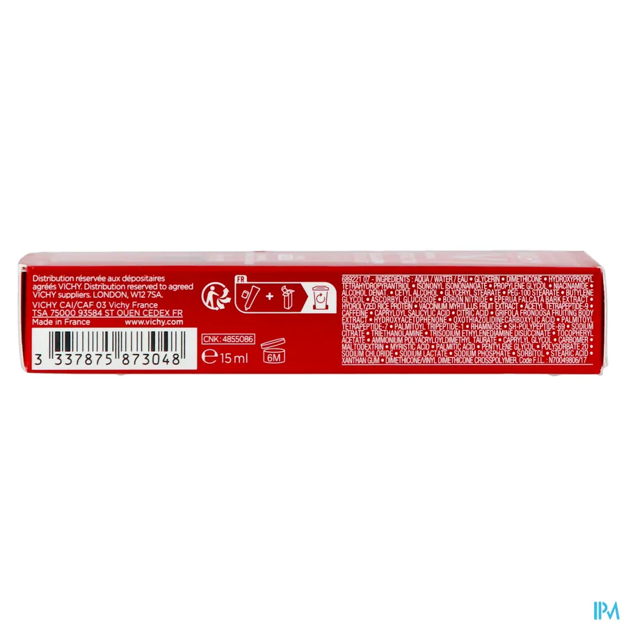 packshot van Vichy Liftactiv Collagen Specialist 16 Oogverzorging 15 ml